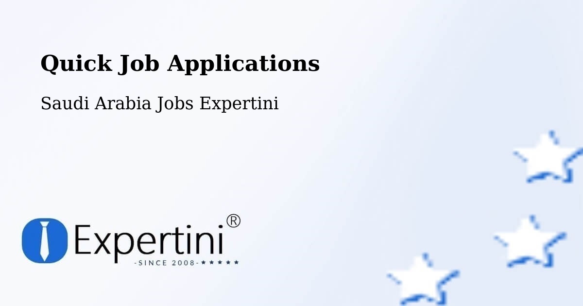 Quick Apply Feature – Al `Ulayin - Saudi Arabia Jobs Expertini